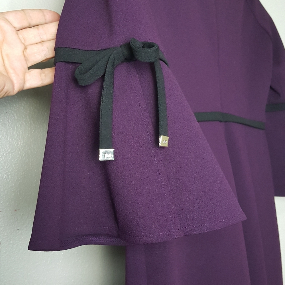 Tommy Hilfiger bell sleeves dress size 6 - Picture 2 of 7